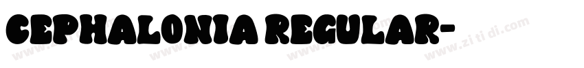 Cephalonia Regular字体转换
